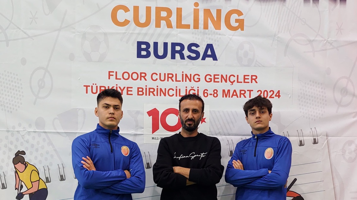 Floor Curling Okul Sporları Genç Erkekler Şampiyonasında Türkiye 2.siyiz.